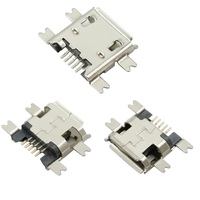 Männlicher Verlängerter Vorne-Fünf-Wege-Hinter-Vier-Wege-Draht-Typ-V8-Stecker MICRO-USB-Anschluss