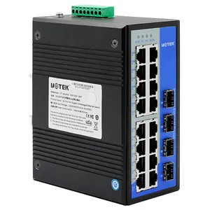 UOTEK UT-60020G 20-ميناء جيجابت الكامل غير المدارة محول ايثرنت