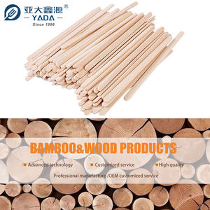 Agitateurs en bois jetables de haute qualité de marque YADA 140*6.35*2.3mm bâtonnets de café et de thé de forme plate pour l'agitation de café - Product Image 2