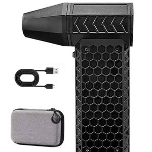 Ventilador Turbo Jet, 130000 RPM, Velocidad del Viento 52 m/s, Mini Soplador de Aire Portátil, para Acampar al Aire Libre, Barbacoa, Soplador Potente, Limpieza de Polvo del Teclado - Product Image 1