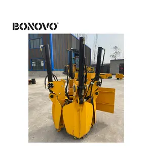 BONOVO-accesorio de pala de árbol para tractor, máquina de replantación de árboles de china para palas de dirección de deslizamiento, gran oferta