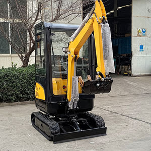 Mini-excavatrice sur chenilles hydraulique Hongrui HR18 <span class=keywords><strong>de</strong></span> 1,8 tonne avec moteur, garantie 1 an, équipement <span class=keywords><strong>de</strong></span> construction portable - Product Image 6