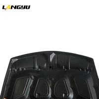 Accessoires de pièces de véhicule Langyu capot avant couvercle de moteur en Fiber de carbone pour Honda Civic FD2 capot moteur OEM
