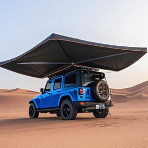 Auvent latéral de voiture à 270 degrés, protection UV pour les conducteurs, SUV, véhicules tout-terrain, ombrage complet - Product Image 2