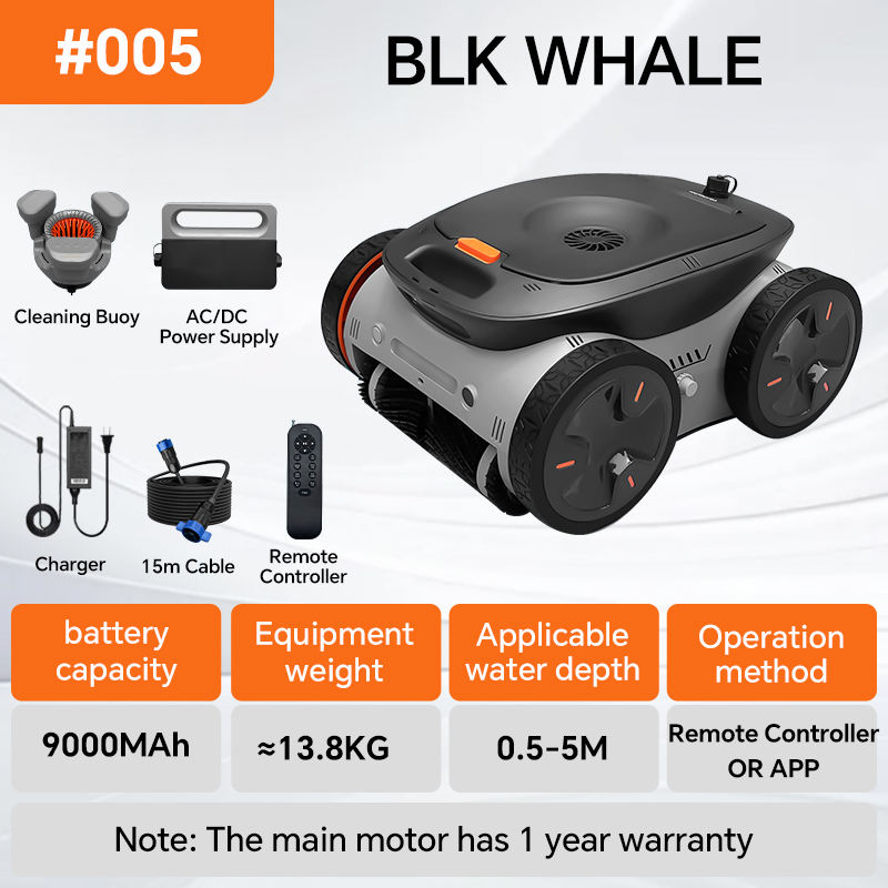 Batterie avec câble de 15m + Bouée de nettoyage #005