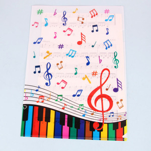 Customized A4 L Shaped Clear Plastic <strong>Folder</strong> PVC Pocket <strong>File</strong> <strong>Folder</strong> for Music Score <strong>Book</strong> - Product Image 3