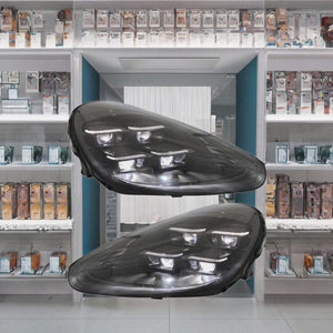 Meilleur prix 2015-2024 Phares LED style PDLS pour Porsche Cayenne 958, phares de voiture améliorés 958.2 92A, état neuf, 12V - Product Image 3