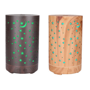 2025 Alibaba người bán hàng tốt nhất thiết bị gia dụng gỗ độc đáo thiết kế siêu âm mát Mist không khí tạo độ ẩm khuếch tán - Product Image 1