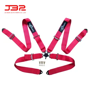 3 Inch 4 Points Quick Release Popular Safe Customized Logo Brand Car Safety Belt Harness Seat Belt