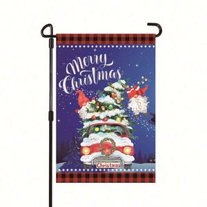 Banderas Personalizadas para Jardín, Decoración de Pared para el Hogar, 30X45cm, Impermeables, de Poliéster, Bordadas e Impresas, para Fiestas - Product Image 1