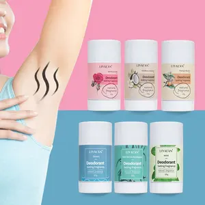 Deodorant sopa özel etiket alüminyum ücretsiz doğal kokuları erkekler kadınlar Deodorant tı Antiperspirant sopa