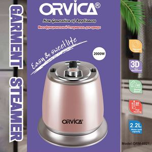 เตารีดไอน้ำแบบมือถือ ORVICA สำหรับใช้ในบ้าน ปรับอุณหภูมิได้ 5 ระดับ - Product Image 1