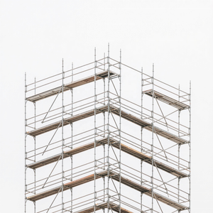 Andamio Plegable Mini de Aluminio Moderno de 4 pies, Acabado con Recubrimiento en Polvo, Marca Naiads, Tubo de 32 mm, Alta Resistencia, Garantía de 3 Años - Product Image 5