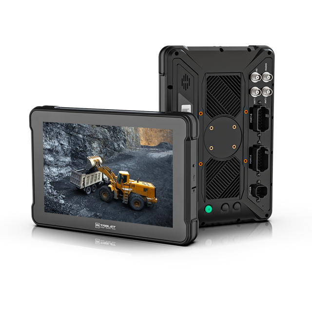 OEM/ODM Octa Core Qualcomm WiFi 4G 10.1" 1000 Nits Industrial Rugged Android Tablet PC Built-in RTK Module for Digital Mining