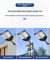 LumaNaga En gros Lampadaire solaire tout-en-un étanche IP65 avec télécommande, réflecteur LED lumineux, pour éclairage routier extérieur