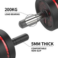 PROIRON Roue Abdominale pour Entraînement à Domicile et au Bureau, Roue de Renforcement Musculaire pour Homme et Femme, Entraînement Abdominal et des Bras, Fitness