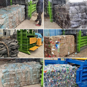 Presse à balles hydraulique, machine <span class=keywords><strong>de</strong></span> compactage pour <span class=keywords><strong>carton</strong></span>, plastique, textile, vêtements usagés, bouteilles en PET - Product Image 6