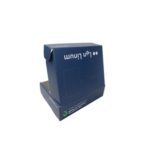 Custom Eco-Friendly Black Cardboard Gift Packaging <b>Box</b> with Embossing Corrugated Corrugated Mailing Shipping <b>Box</b> Custom Logo - Product Image 2