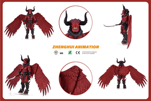 หุ่นพลาสติกทำจากเรซิ<span class=keywords><strong>น</strong></span>ทำจากพลาสติก ABS แบบเ<span class=keywords><strong>ค</strong></span>ลื่อ<span class=keywords><strong>น</strong></span>ไหวได้ทำจากพลาสติก ABS แบบอะนิเมะร่วมออกแบบได้ตามต้องการ - Product Image 2