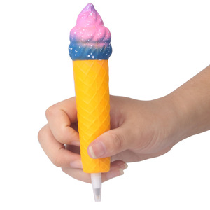 PU Foam Ice Cream Pen Slow <b>Rebound</b> Fidget Toy For Kids Age 5 7 Years Unisex - Product Image 3