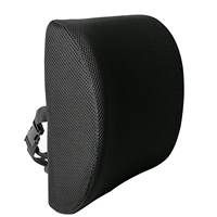 Coussin de soutien lombaire en mousse à mémoire de forme pour dossier de chaise de bureau et siège de voiture, correcteur de posture