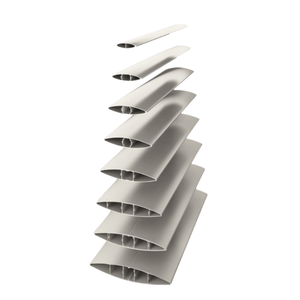 Profil de lamelles pare-soleil en <span class=keywords><strong>aluminium</strong></span> extrudé 6063-T5 sur mesure, <span class=keywords><strong>lame</strong></span> profilée pour système de pare-soleil de façade de bâtiment et <span class=keywords><strong>pergola</strong></span> - Product Image 3