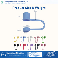 Embouts de pailles en silicone de qualité alimentaire 10 mm, anti-poussière, sûrs, réutilisables, pour pailles à boire, accessoires pour boissons