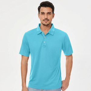 Chemises Polo pour Hommes de Haute Qualité, Dernier Design, Respirantes, en Toile, Motif Uni, Vêtements Casual de Rue, Prix Bas en Promotion - Product Image 1