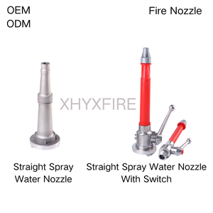 Outils de lutte contre l'incendie 1 pouce 2 pouces en plastique en alliage d'aluminium buse d'incendie commutée buse à jet droit buse de pulvérisation - Product Image 2