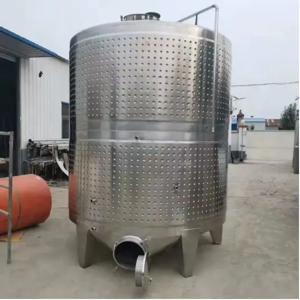 sanitär einfacher Rückgriff kundenspezifischer Bioreaktor für Wein Milch Bier Wasser Öl Brennstoff Flüssigkeit Fermentation Edelstahl Speichertank