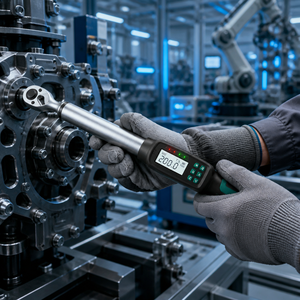 Llave Dinamométrica Digital Inteligente con Medición de Ángulo, Alta Precisión 2%, WiFi, Bluetooth, 0.3-1000N.m para la Industria - Product Image 3