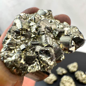 Piedra Energética de <span class=keywords><strong>Pirita</strong></span> Natural en Bruto de Alta Calidad al por Mayor para Feng Shui - Product Image 3