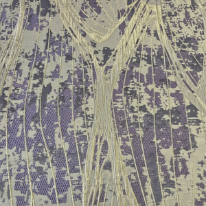 Tissu Jacquard ultra doux turc 100% Polyester PK-1668 COL 2 fil de spécialité caractéristique métallique pour les vêtements Abaya pour filles - Product Image 1