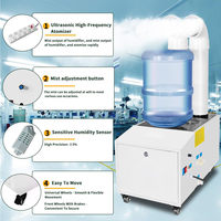 Humidificateur commercial intelligent à ultrasons grande capacité 14-21 kg/h pour l'agriculture en plein air, les hôtels, les entrepôts frigorifiques, utilisation industrielle