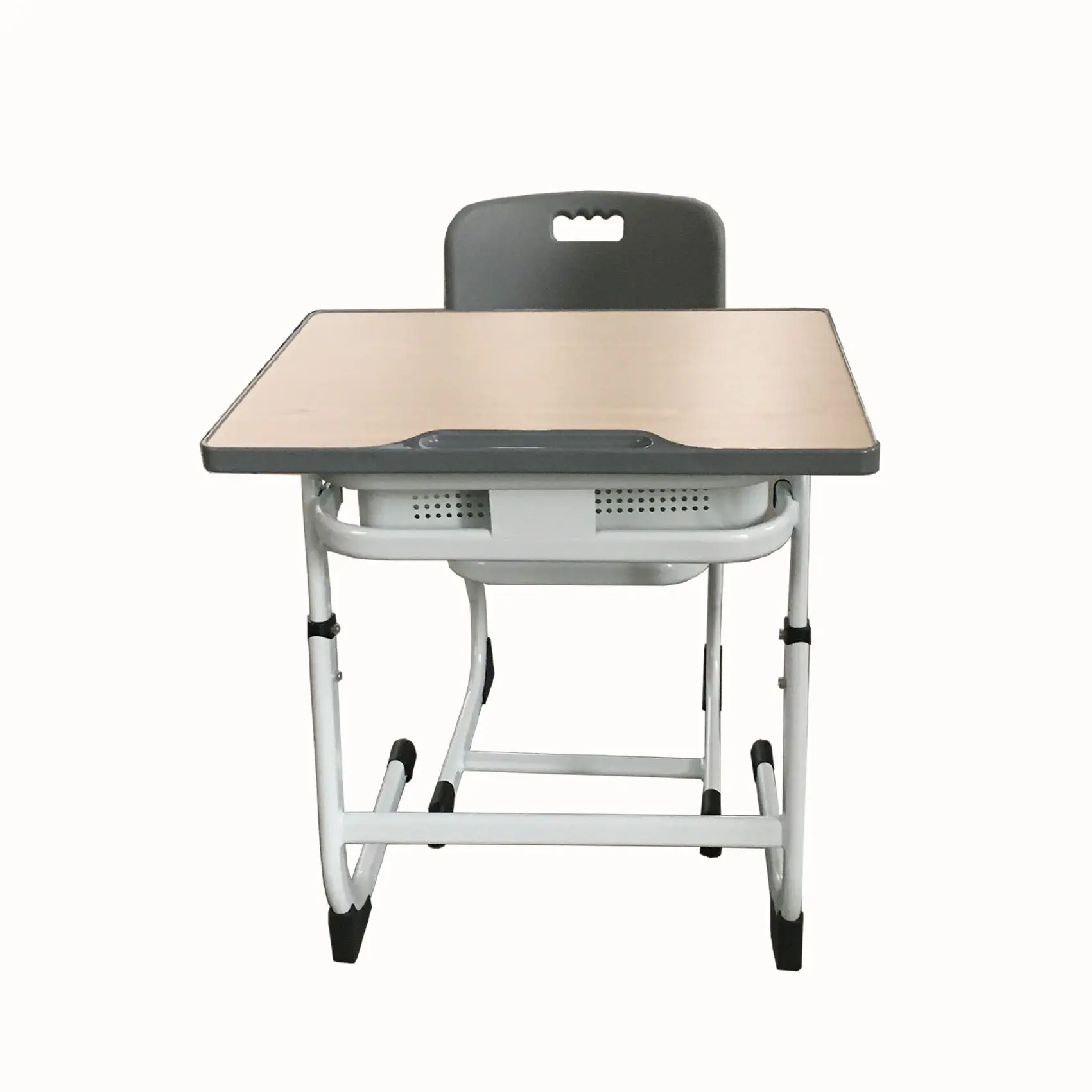 بسعر المصنع مجموعة مكاتب وكراسي للمدارس الابتدائية طاولة واحدة للفصول الدراسية للطلاب
