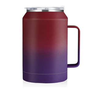 New Style Large Capacity 50oz Eco-Friendly Stainless Steel Vacuum Insulated Flask Water <b>Bottle</b> with Handle and Lid - Product Image 5