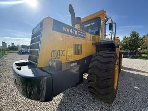 รถตักล้อยางมือสอง Komatsu WA470 สภาพดี เครื่องยนต์ญี่ปุ่นแท้ ระบบไฮดรอลิกเสถียร ดูแลรักษาอย่างดี - Product Image 4