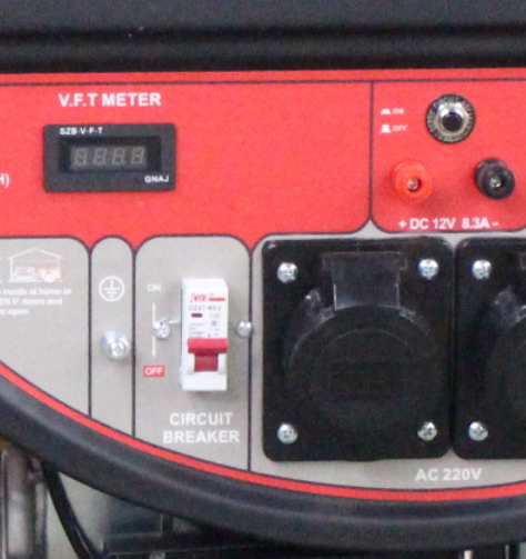 product-390-414 SLONG SL8000EDX electric start 2 wheels with handle 6kw gasoline generators