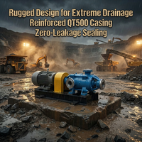 Pompe centrifuge multi-étages MODO Mining, pompe multi-étages haute pression, pompe à eau diesel haute pression