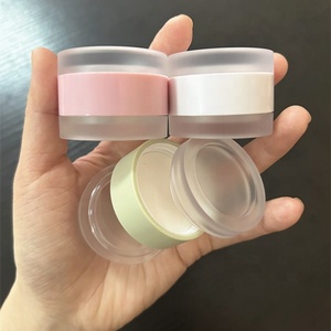 Tarro de Lujo ISMAN de 10g para Mascarilla Labial, Doble Capa, Rosa, Blanco, Verde, Plástico AS ABS, Tarros Redondos para Crema, Envase para Bálsamo Labial, Venta al por Mayor - Product Image 2