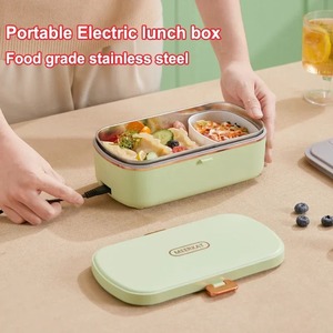Nueva Lonchera Eléctrica de 900 ml, Calentador de Comida Portátil, Lonchera Bento de Acero Inoxidable, Calentador de Comida para Oficina, Calentador Eléctrico para Almuerzo - Product Image 4