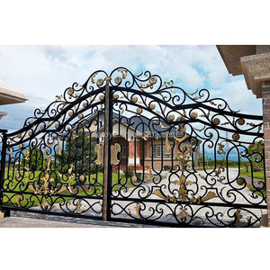 Modern Steel <strong>Gate</strong> <strong>Grill</strong> <strong>Design</strong>/House <strong>Latest</strong> Main Swing Simple Driveway Wrought Iron <strong>Gate</strong> <strong>Designs</strong> Simple - Product Image 1