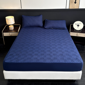 NOUVEAU Protège-<span class=keywords><strong>matelas</strong></span> matelassé imperméable hypoallergénique <span class=keywords><strong>anti</strong></span>-punaises <span class=keywords><strong>de</strong></span> <span class=keywords><strong>lit</strong></span> et <span class=keywords><strong>anti</strong></span>-poussière, et ensembles <span class=keywords><strong>de</strong></span> protège-oreillers - Product Image 1
