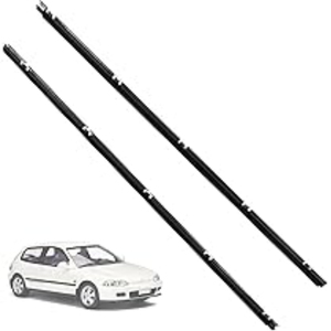 JJQ pour Honda Civic 1992-1995 Bandes d'étanchéité extérieures pour véhicules Autres parties de <span class=keywords><strong>carrosserie</strong></span> <span class=keywords><strong>automobile</strong></span> 4 PCS 72410-SR4-003 - Product Image 3