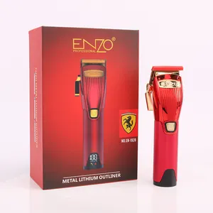 ENZO-cortadora de pelo eléctrica inalámbrica, máquina de corte de pelo profesional, recargable, el mejor, 2023