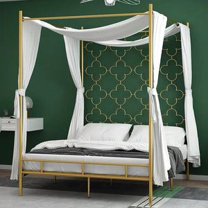 Meubles de chambre d'enfant créatifs, style traditionnel, lit <span class=keywords><strong>en</strong></span> métal de style <span class=keywords><strong>ancien</strong></span>, barre <span class=keywords><strong>en</strong></span> <span class=keywords><strong>fer</strong></span> baroque - Product Image 1