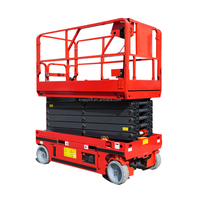 Plateforme élévatrice mobile électrique autopropulsée de 6M, 8M, 10M, 14M, 100 kg avec hauteur de plateforme de 22 m pour usage en entrepôt