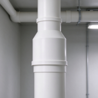 Raccords de tuyauterie en PVC en gros : Manchon réducteur concentrique pour réseau d'égouts souterrains et de canalisations de drainage, conforme ROHS, sans plomb