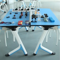 Table de laboratoire suspendue en acier moderne pour bancs de chimie et de sciences des collèges - Liserve ZC04G005