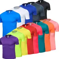 Hochwertige Männer Frauen Kinder Laufen T-Shirt Quick Dry Fitness Shirt Trainings übung Kleidung Fitness studio Sport Spandex Shirts Tops
